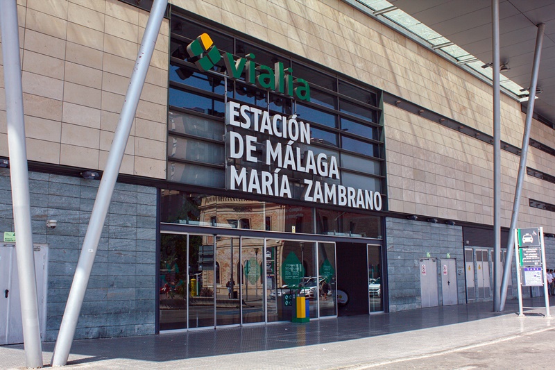 Estación de Málaga Maria Zambrano