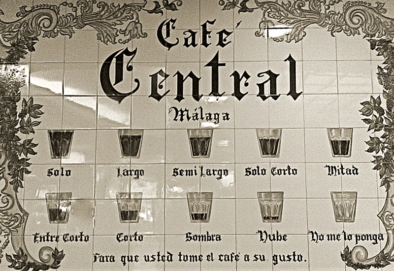 Cafes en Málaga