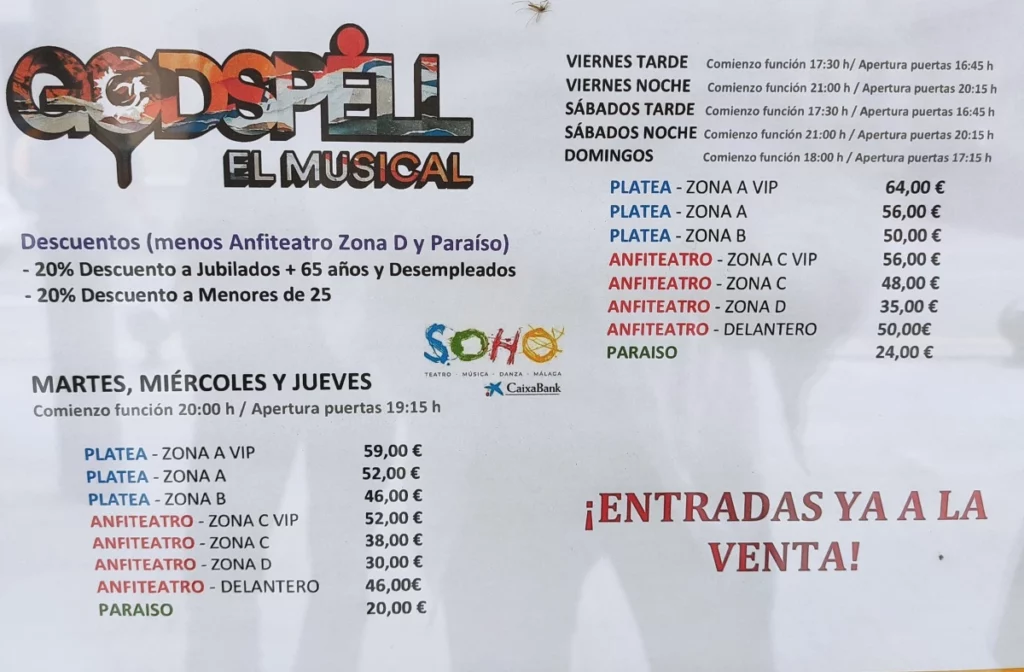 Precio-Entradas-Teatro-Soho-Málaga