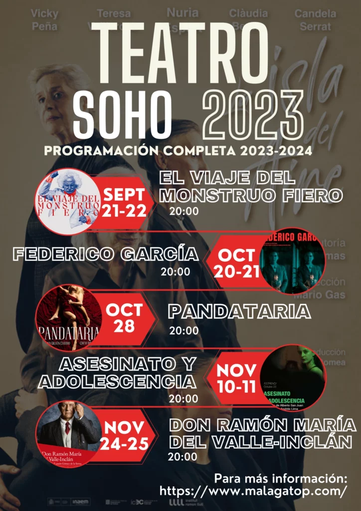 Programación-Teatro-Soho-Málaga-2023