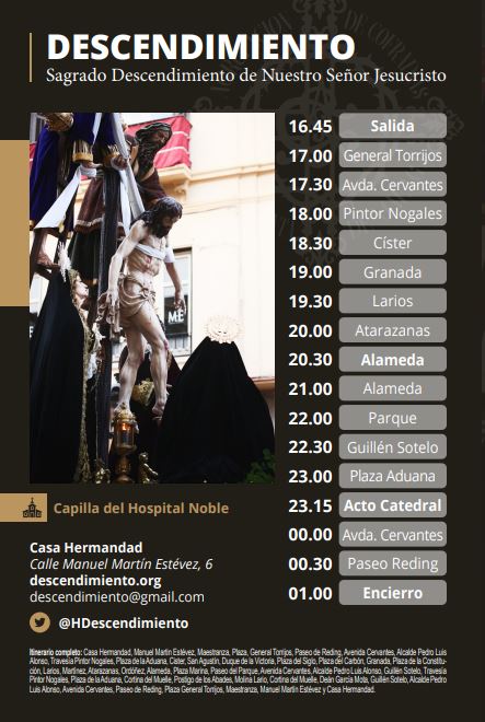 Magna-Malaga-Horario-Descendimiento