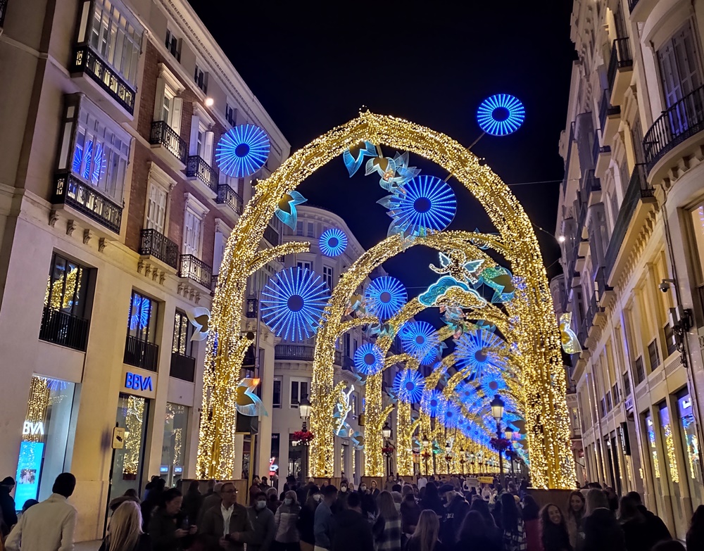 Luces de NAVIDAD en MÁLAGA 2021. Fechas y HORARIOS