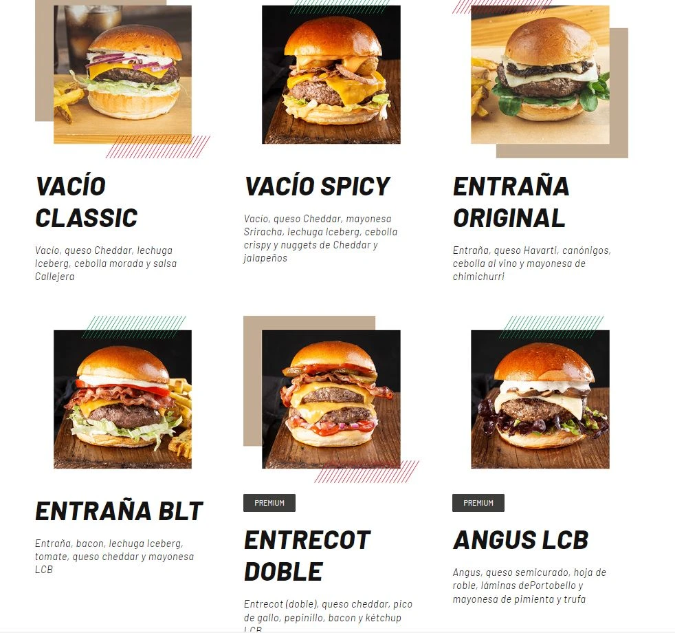 La-Calle-Burger-Carta-Hamburguesería-Málaga