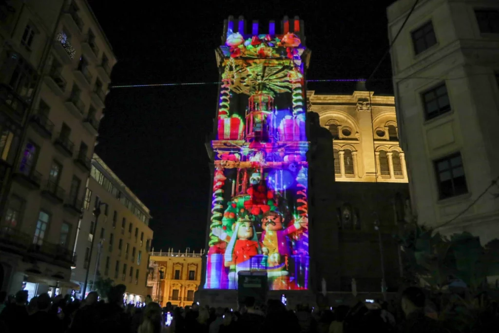 Video-Mapping-Catedral-Navidad-Málaga-2022