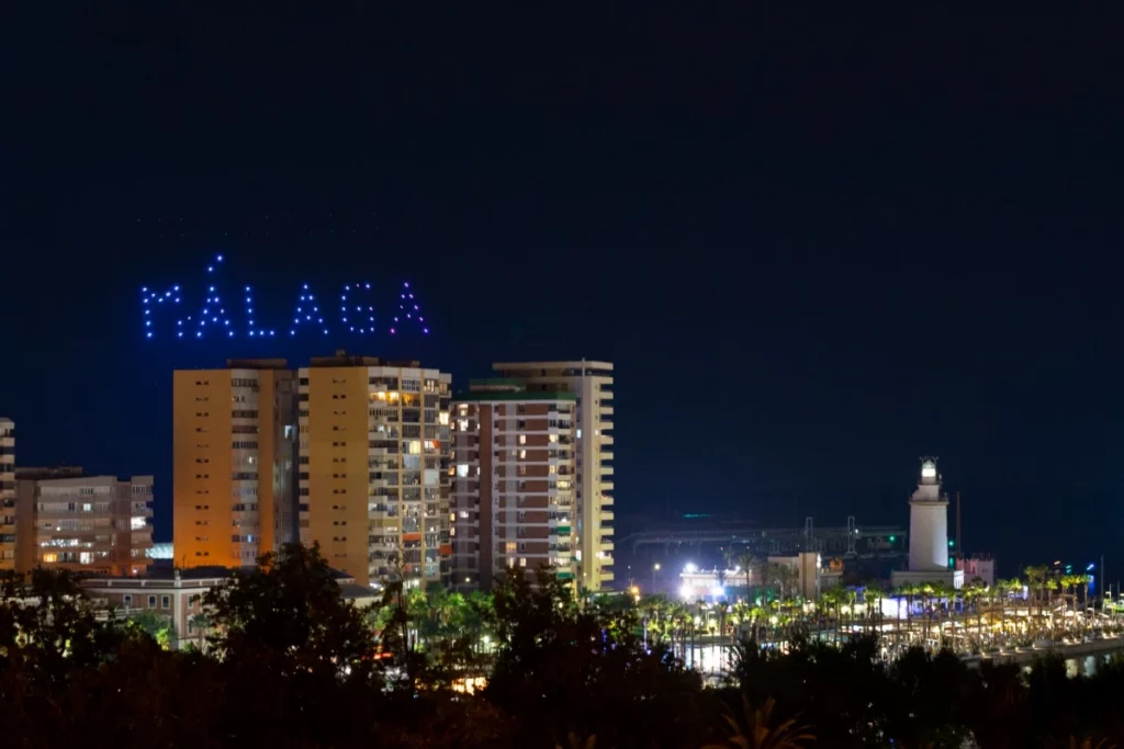 Drons-Light-Show-christmas-in-Malaga-what-to-do