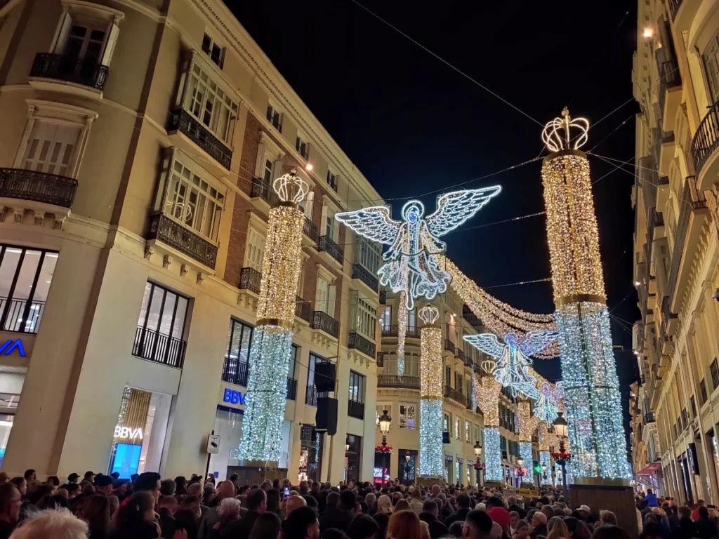 MALAGA CHRISTMAS Lights 2023: DATES and SCHEDULES