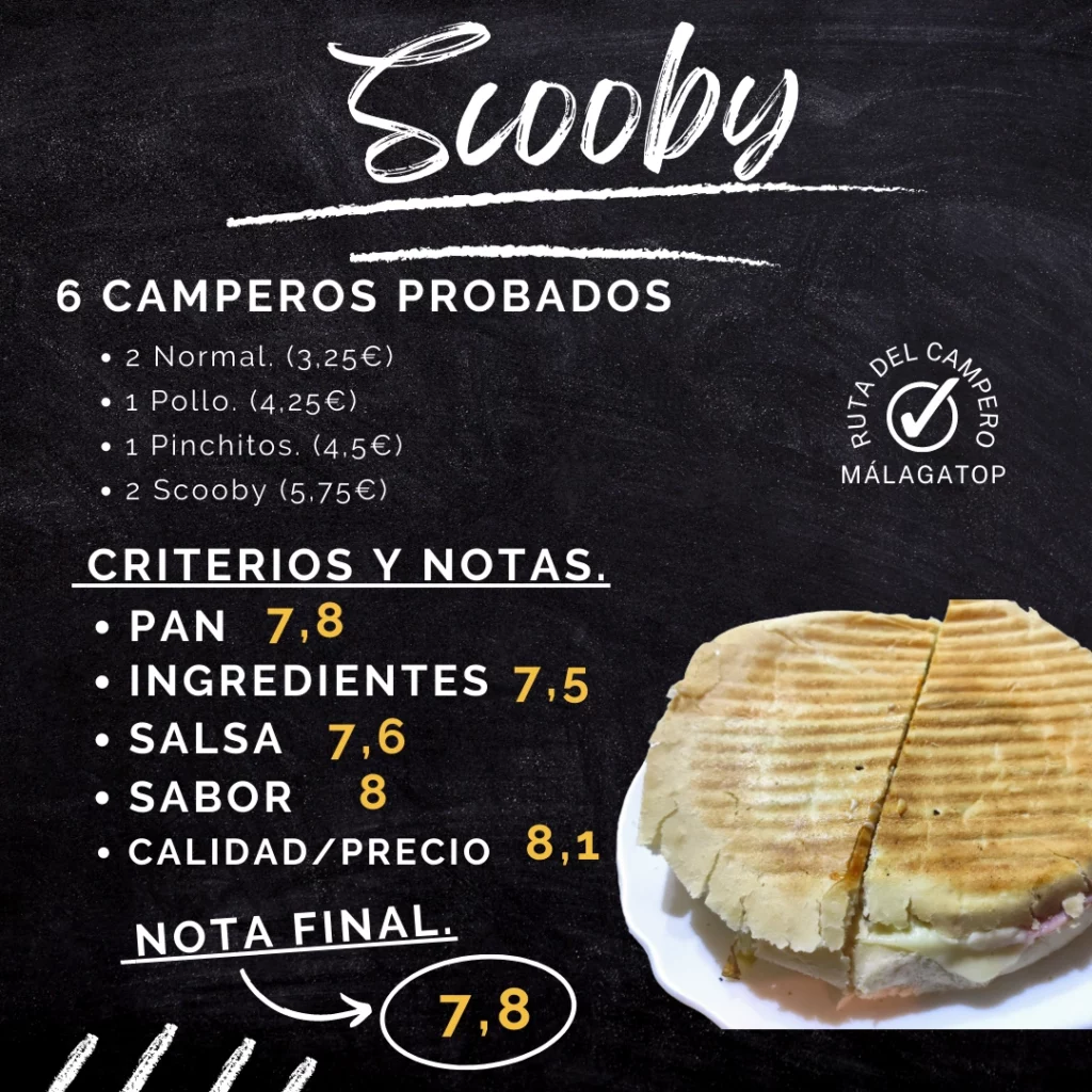 Notas-Scooby-Mejor-Campero-Malaga