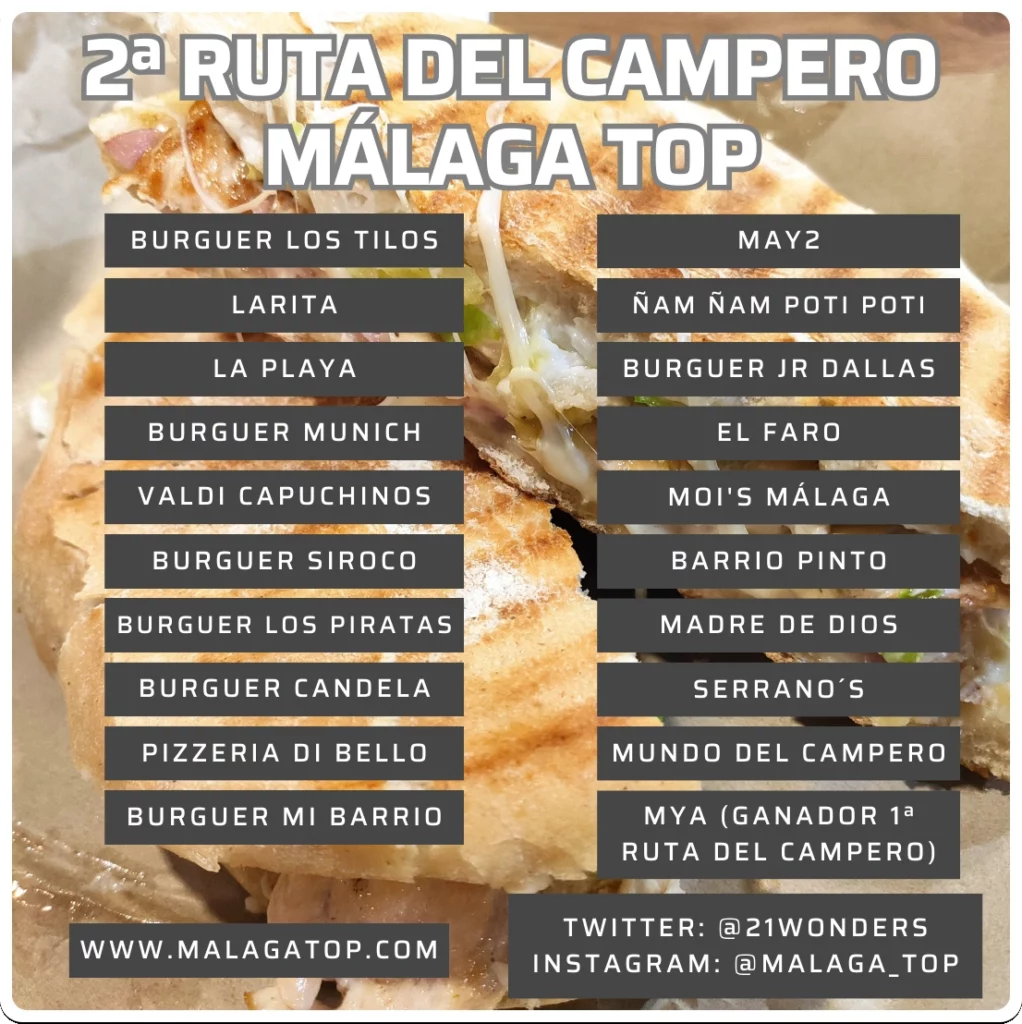 2ª Ruta del campero de Málaga Top