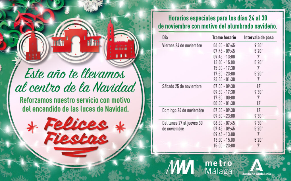 Horario-Metro-Malaga-Luces-Navidad