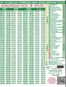 Horarios-Bus-Benalmadena-Torremolinos-Malaga